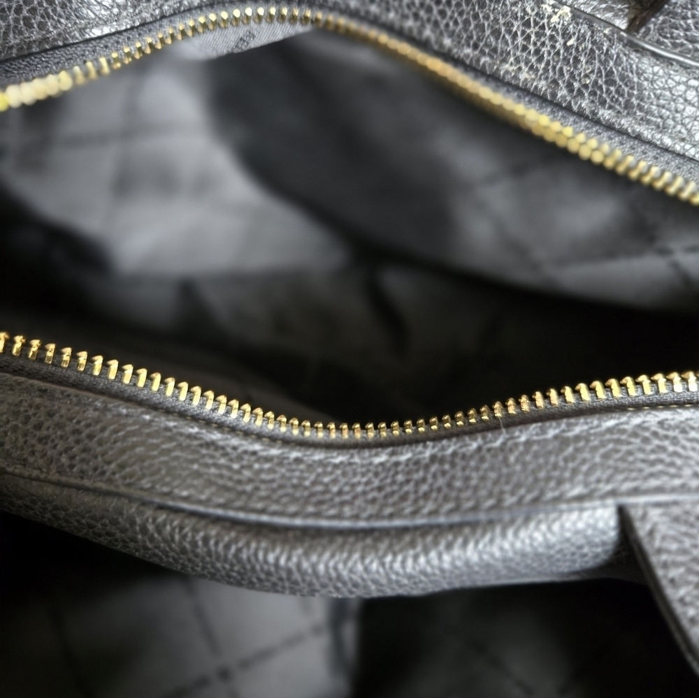 Michael Kors Black Leather Shoulder Bag - Picture 8 of 11